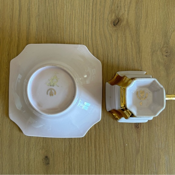 Demitasse Cup and Saucer made by H & C - Picture 5 of 5